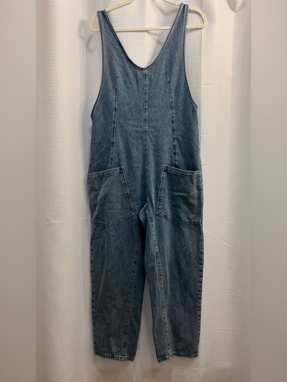 Denim Utility Jumpsuit